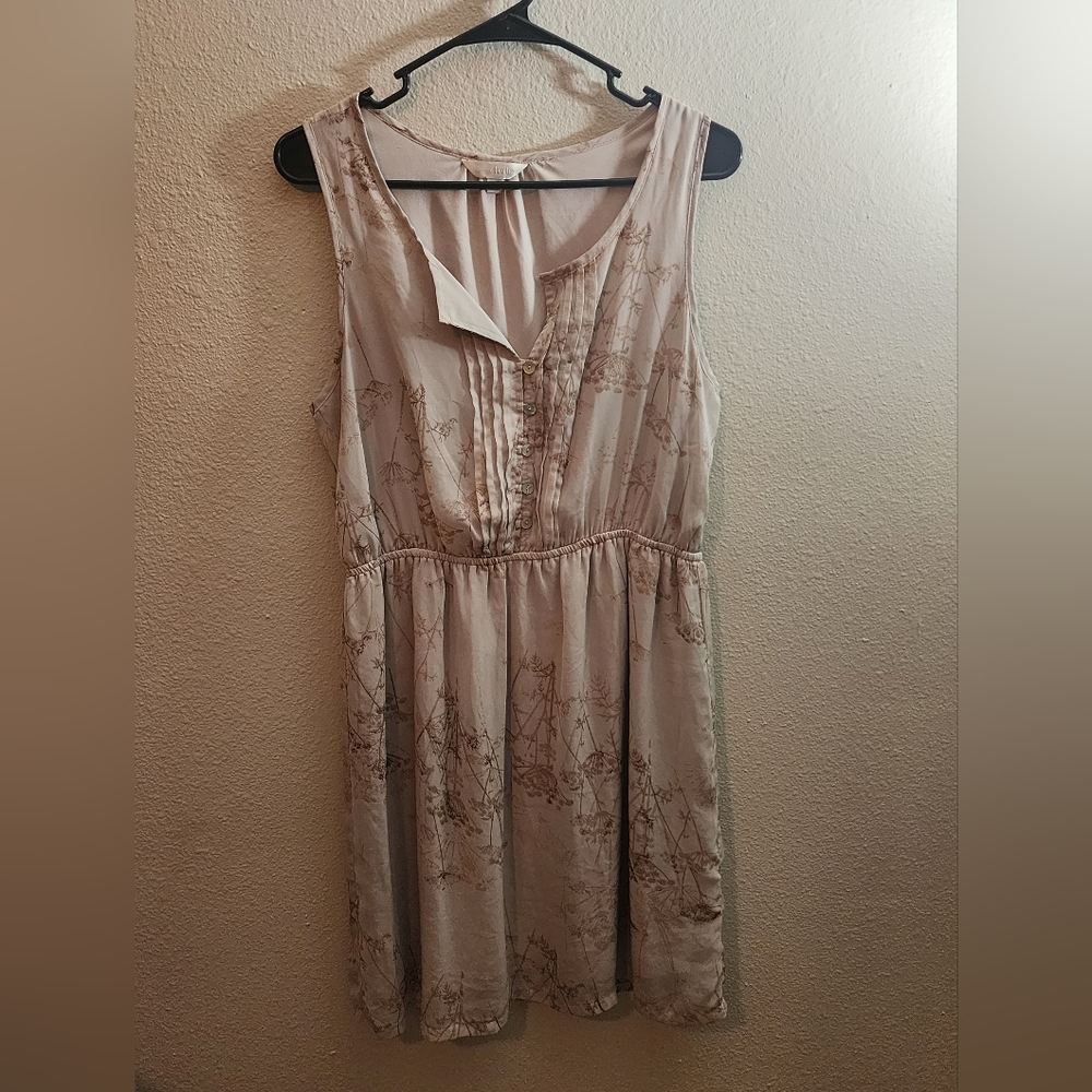 Charming Charlie Short Floral Dress Size Medium